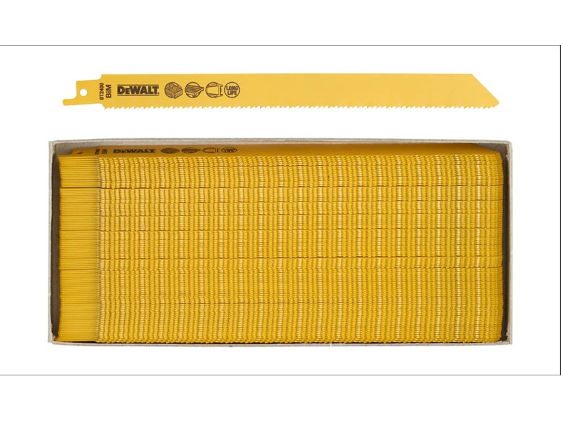 Žagini listi za popravilo palet DeWALT DT2400, 225 mm, 100 kosov