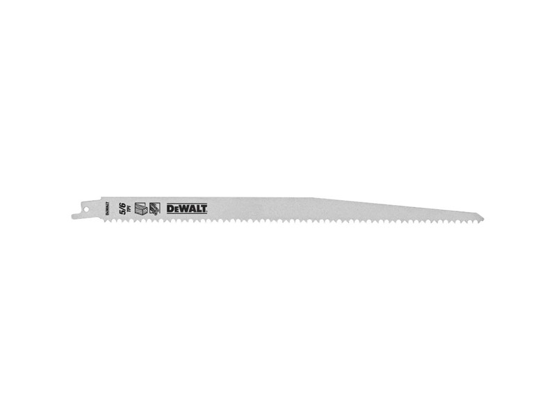 HCS žagin list za sabljasto žago DeWALT DT2432, 305 mm, grob les, 5 kosov