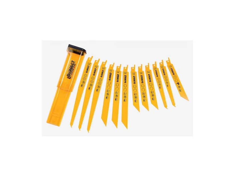 12-delni set BiM žaginih listov za sabljasto žago Dewalt DT2445