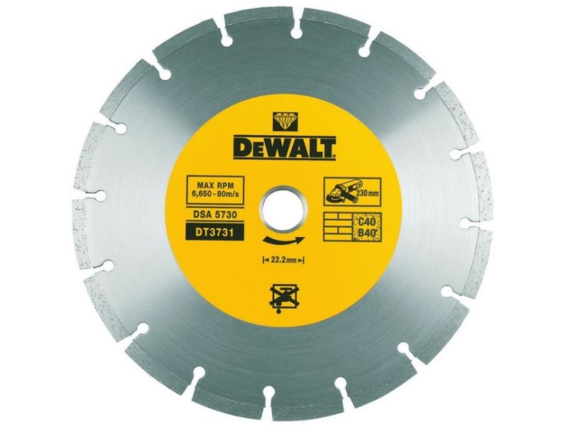 Diamantna rezalna plošča Dewalt DT3711