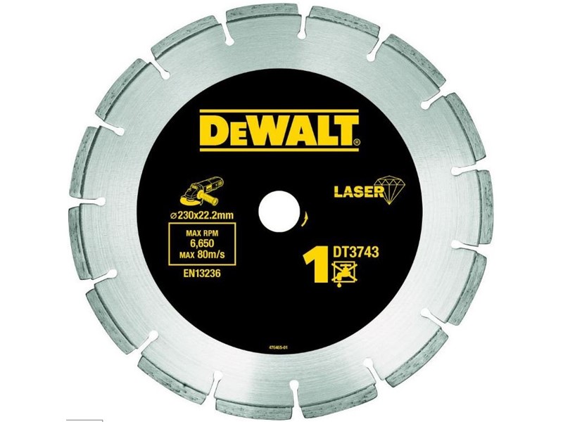 Diamantna rezalna plošča Dewalt DT3741