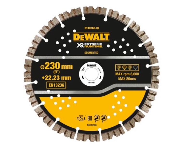 Diamantna rezalna plošča Dewalt DT40260