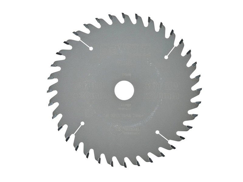 Žagin list za krožno žago DeWALT DT4057, Ø 160 × 20 mm, 36 zob