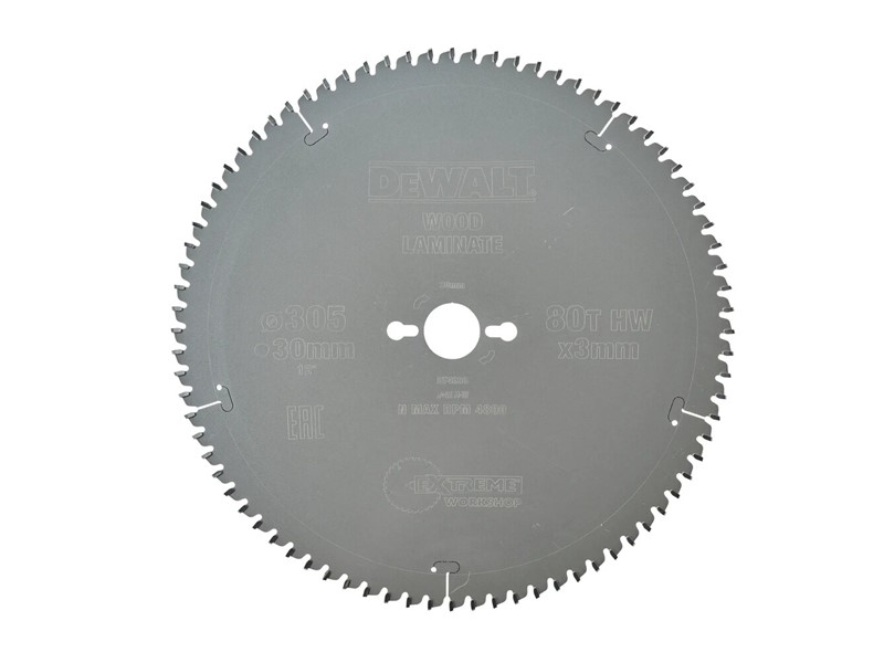 Žagin list za krožno žago DeWALT DT4288, Ø 305 × 30 mm, 80 zob