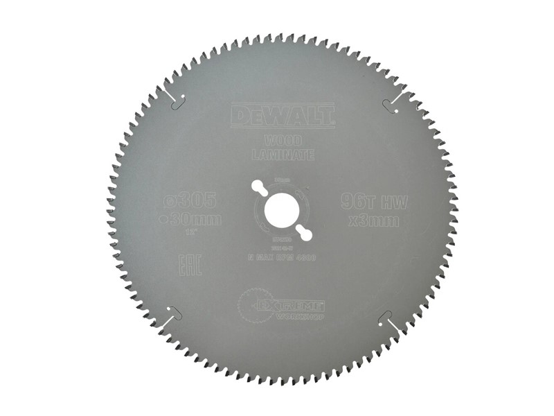 Žagin list za krožno žago DeWALT DT4290, Ø 305 × 30 mm, 96 zob