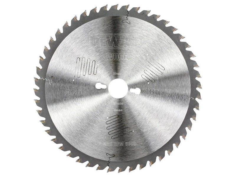 Žagin list za krožno žago DeWALT DT4324, Ø 260 × 30 mm, 48 zob