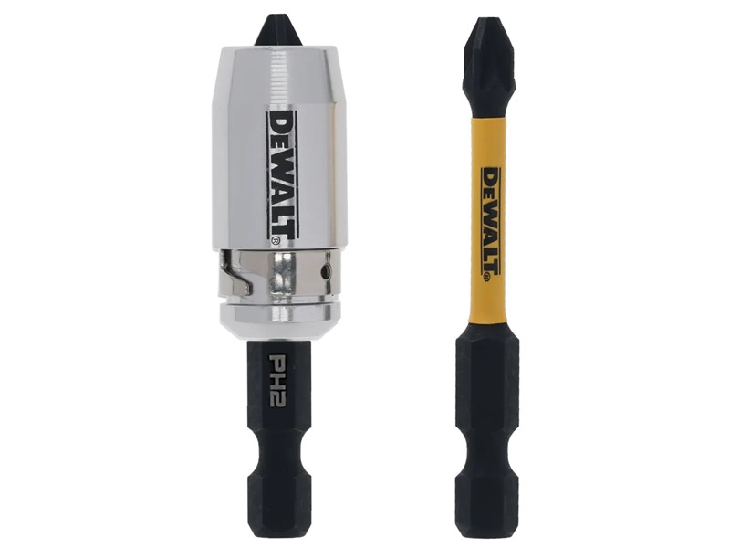 Vijačni nastavki DeWalt EXTREME FLEXTORQ z magnetnim držalom DT70536T, PH2, 57 mm, 3 kosov
