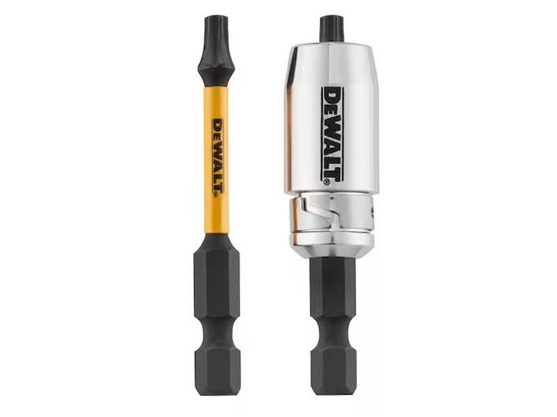 Vijačni nastavek FlexTORQ Dewalt + magnetni nosilec, T25, 57mm, DT70538T