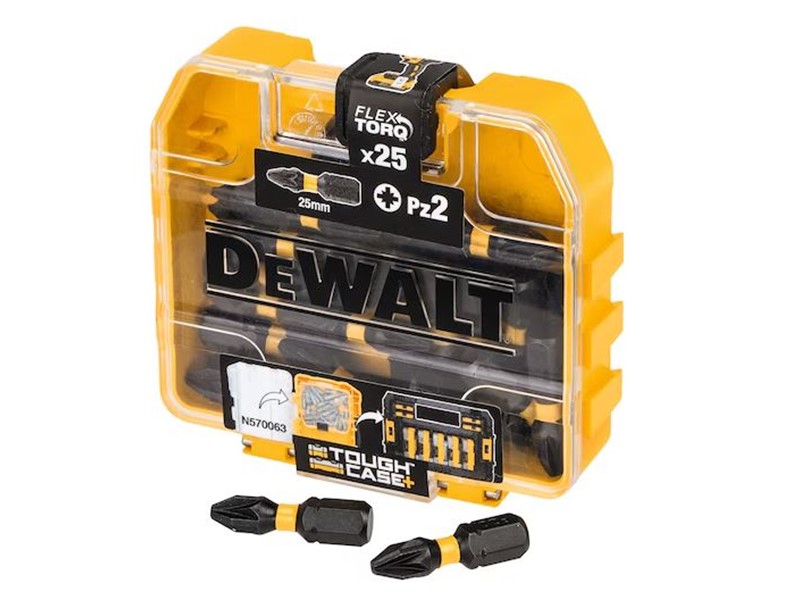 25-delni set vijačnih nastavkov Extreme FLEXTORQ Dewalt DT70556T, PZ2, 25mm