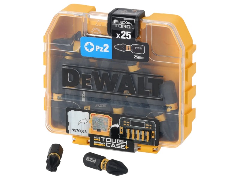 Vijačni nastavki DeWalt EXTREME FLEXTORQ DT70556T, PZ2, 25 mm, 25 kosov