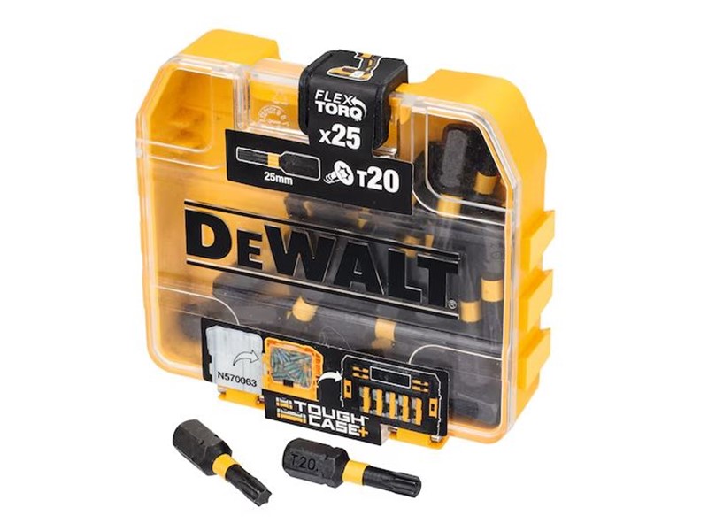 25-delni set vijačnih nastavkov Extreme FLEXTORQ Dewalt DT70557T, T20, 25mm
