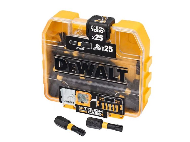 25-delni set vijačnih nastavkov Extreme FLEXTORQ Dewalt DT70558T, T25, 25mm
