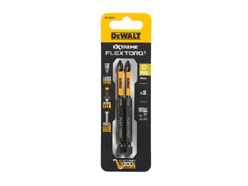 Vijačni nastavek Dewalt EXTREME FLEXTORQ DT70567T, PH2, 89mm