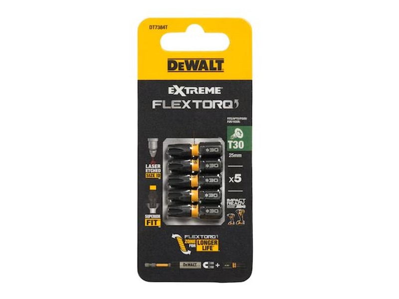 Vijačni nastavek Dewalt EXTREME FLEXTORQ DT7384T, T30, 25mm