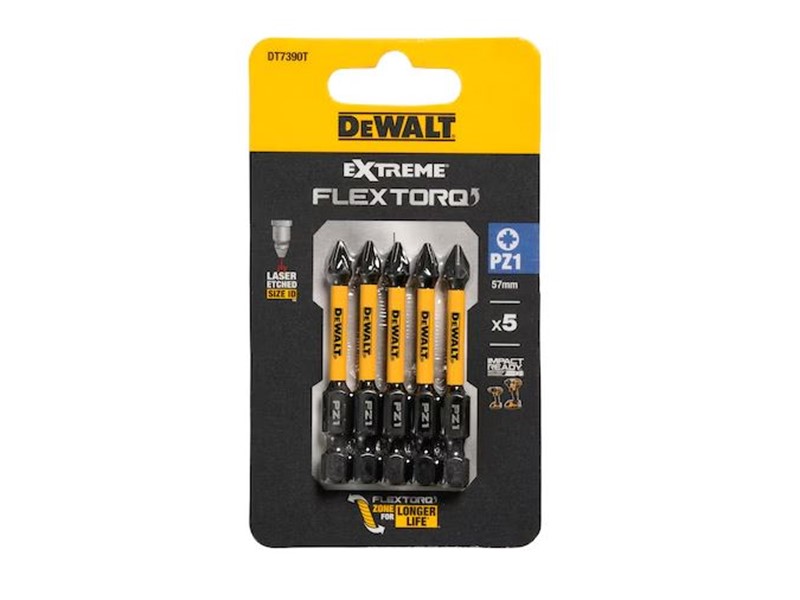 Vijačni nastavek Dewalt EXTREME FLEXTORQ DT7390T, PZ1, 57mm