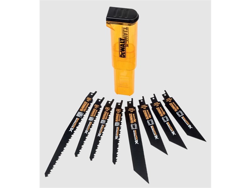 8-delni set žaginih listov za sabljasto žago DeWALT DT99551 XR