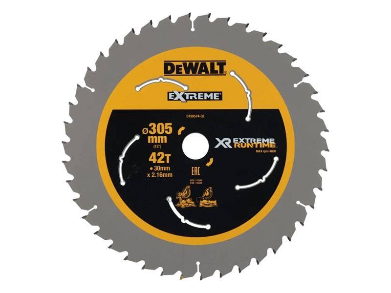 Žagin list za krožno žago DeWALT DT99574, Ø 305 × 30 mm, 42 zob