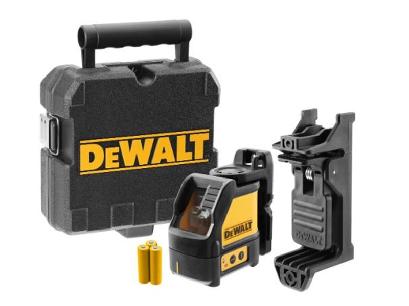 Križni linijski laser z rdečim žarkom DeWALT DW088K