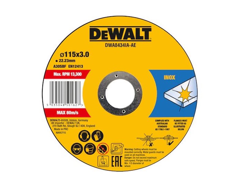 Rezalna plošča Dewalt za kovino, DWA8434IA
