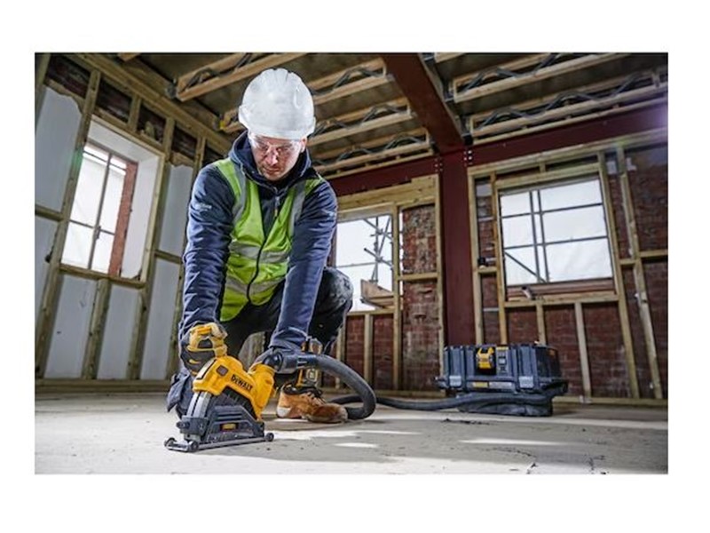 Zaščita z vodilom za rezanje betona Dewalt DWE46225
