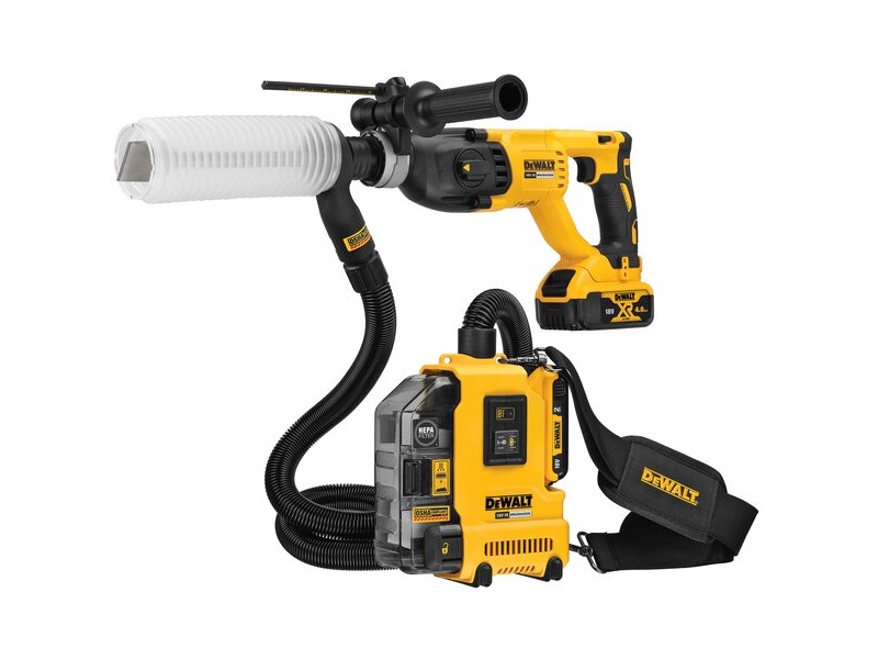 Univerzalni akumulatorski odsesavalec prahu Dewalt DWH161D1-QW, 18V, XR, bat. 2.0Ah + polnilec
