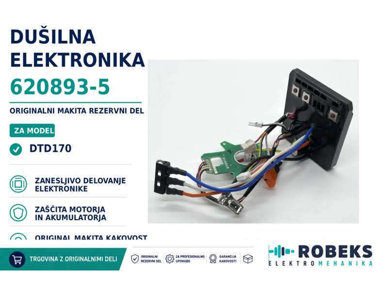 Dušilna elektronika Makita DTD170, 620893-5