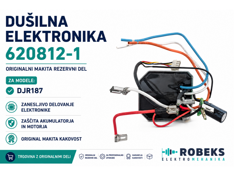 Dušilna elektronika Makita, za DJR187, 620812-1