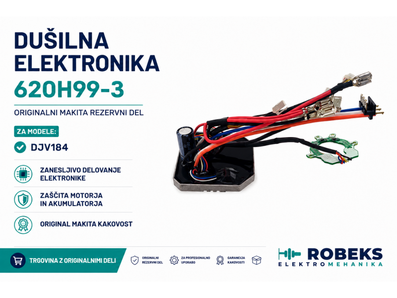 Dušilna elektronika Makita, za DJV184, 620H99-3