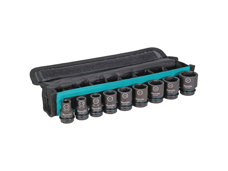 8-delni set Makita natičnih ključev Impact Black 1/2