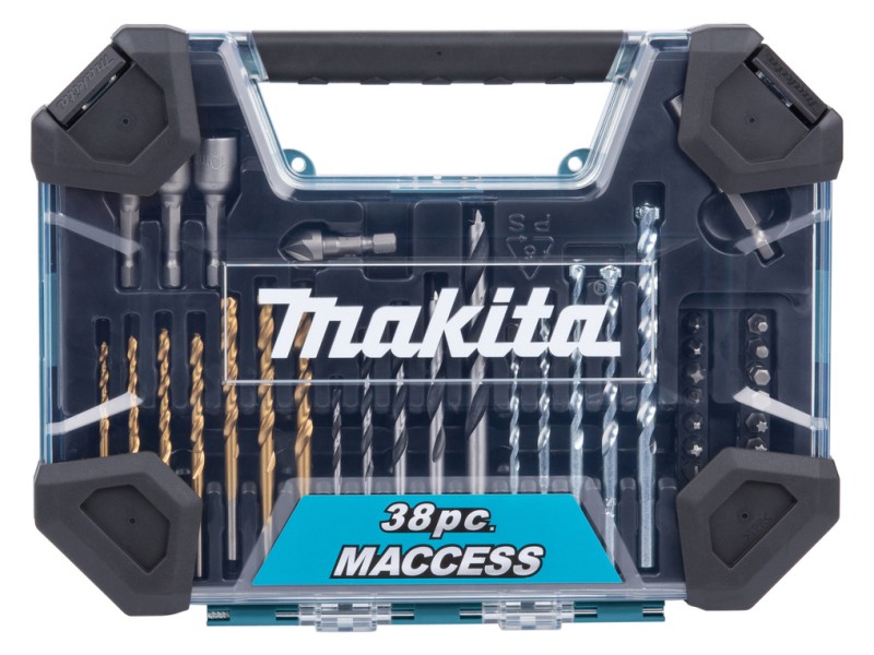 MACCESS 38-delni set za vrtanje in vijačenje Makita, E-22573