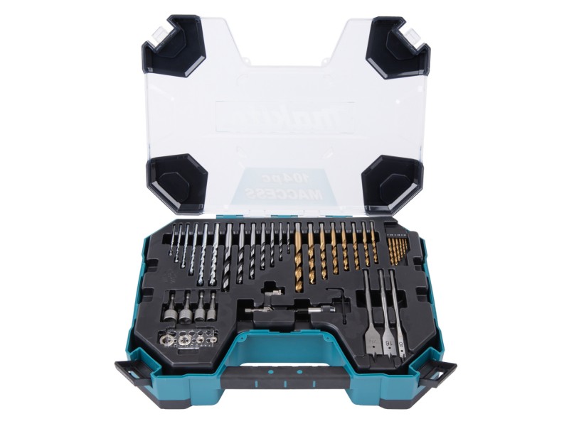 MACCESS 104-delni set za vrtanje in vijačenje Makita, E-22604