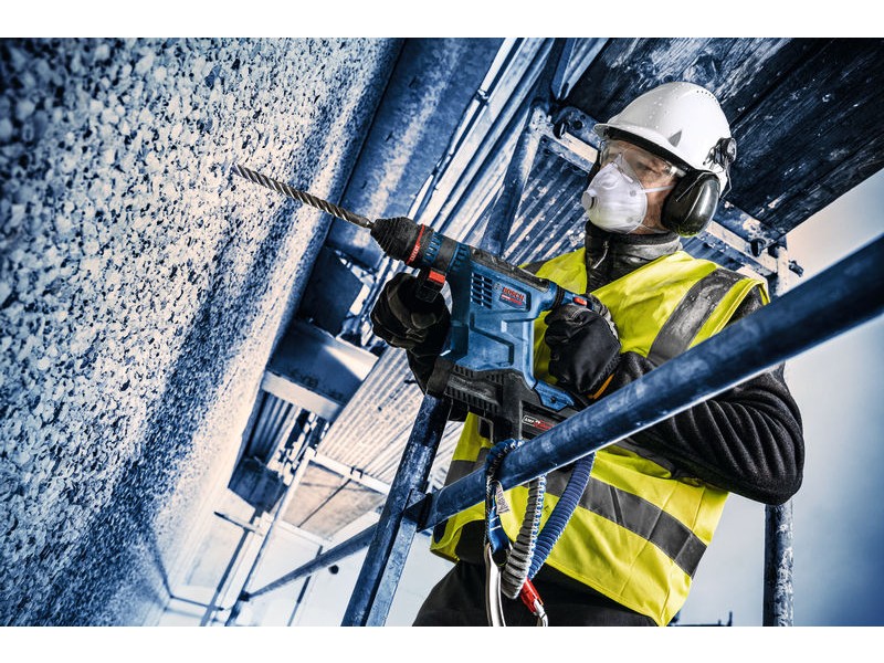 Akumulatorsko vrtalno kladivo s sistemom SDS plus Bosch Expert EXBH18V-32F, 0611922102