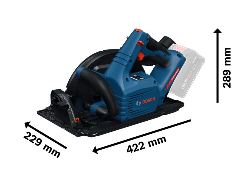 Akumulatorska krožna žaga Bosch Expert EXKS 18V-68 GX, 06016B5301