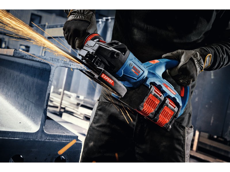 Akumulatorski kotni brusilnik Bosch Expert EXWS18V2-230P, 06019L8000