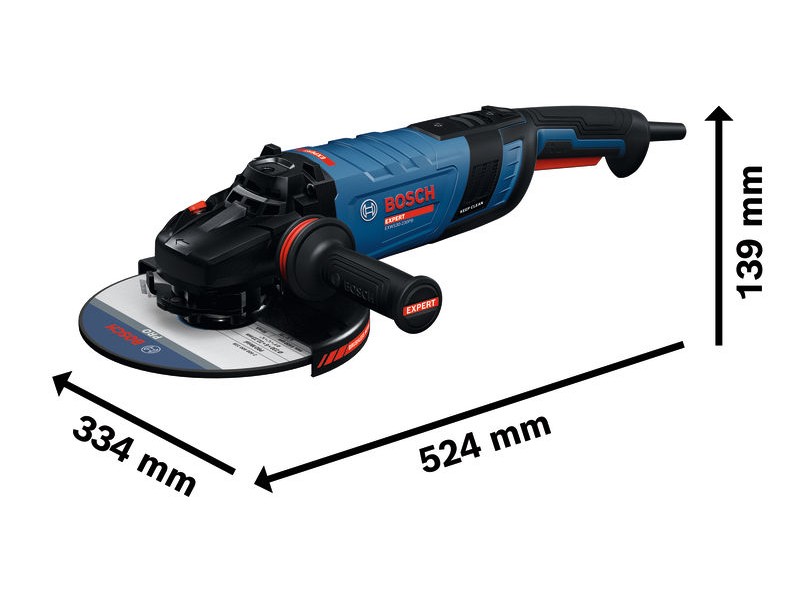 Kotni brusilnik Bosch Expert EXWS30-230B, 06018G1001