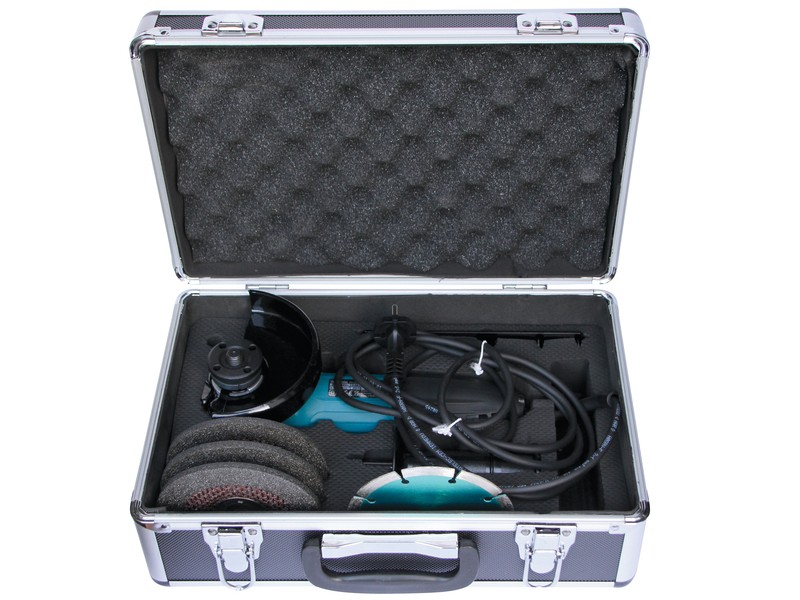 Električni kotni brusilnik Makita GA5030RSP3 v kovčku s priborom