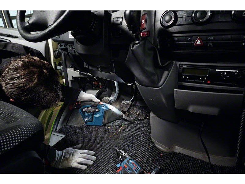 Akumulatorski sesalnik za prah Bosch GAS 10,8 V-LI, 06019E3000