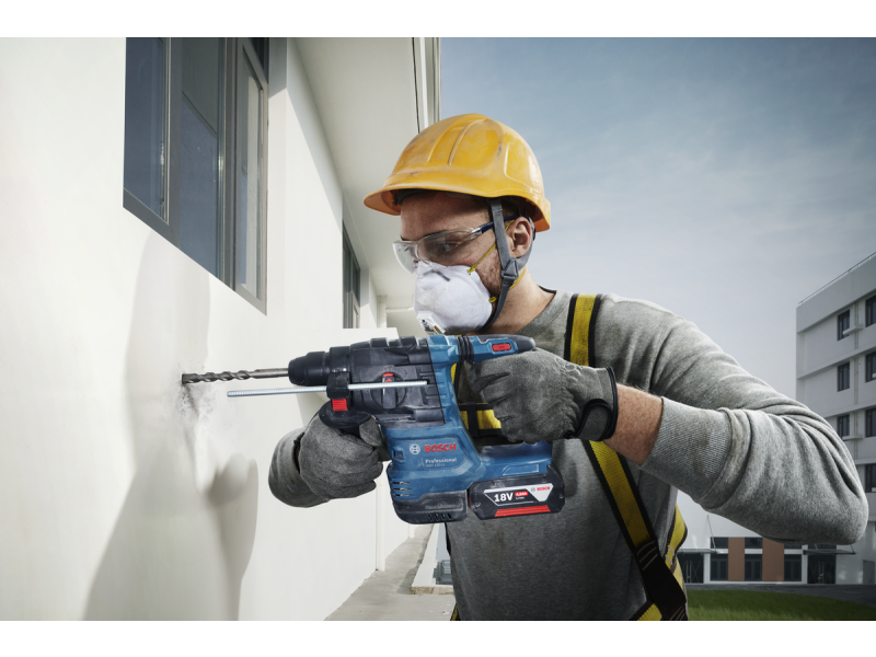 Akumulatorsko vrtalno kladivo s sistemom SDS plus Bosch GBH 185-LI, 0611924021