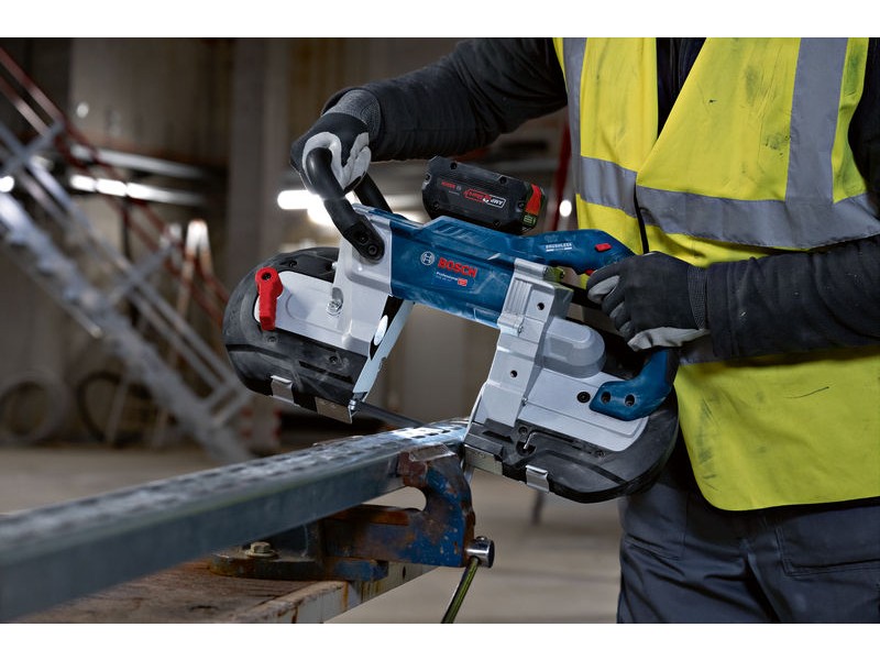 Akumulatorska tračna žaga Bosch GCB 18V-127, 06012B7000