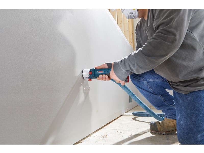 Akumulatorski rezkalnik suhomontažnih plošč Bosch GCU 18V-30, 06019K8000