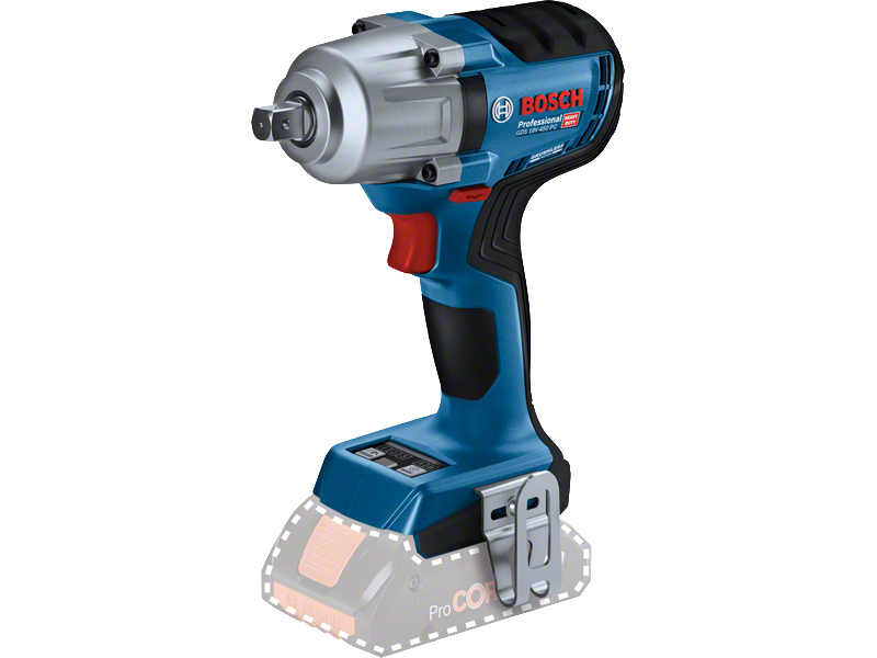 Akumulatorski udarni vijačnik Bosch GDS 18V-450 PC v L-Boxx, 06019K4102