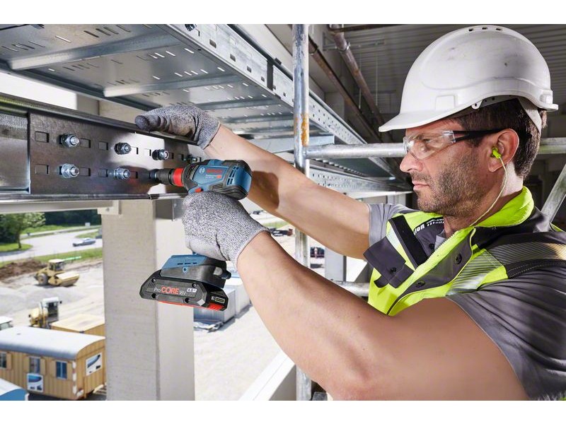 Akumulatorski udarni vijačnik Bosch GDX 18V-200 v L-boxxu, 18V, 1/4