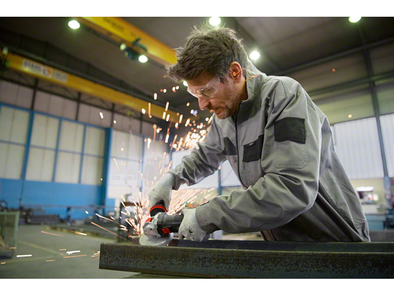 Kotni brusilnik Bosch s sistemom X-LOCK GWX 17-125 S, 125mm, 2.2kg, 06017D2300