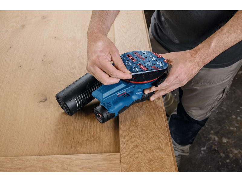 Akumulatorski ekscentrični brusilnik GEX 12V-150-3 solo, 0601373301