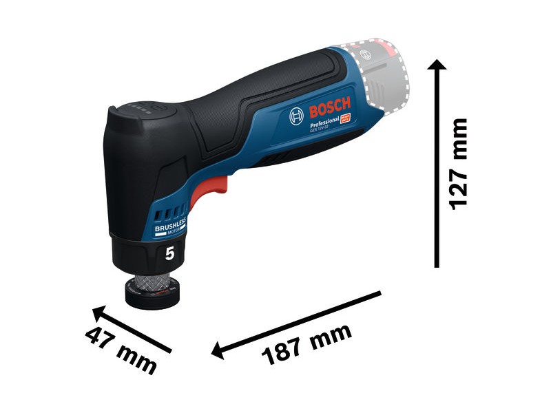 Akumulatorski ekscentrični brusilnik Bosch GEX 12V-32, 06019L2000