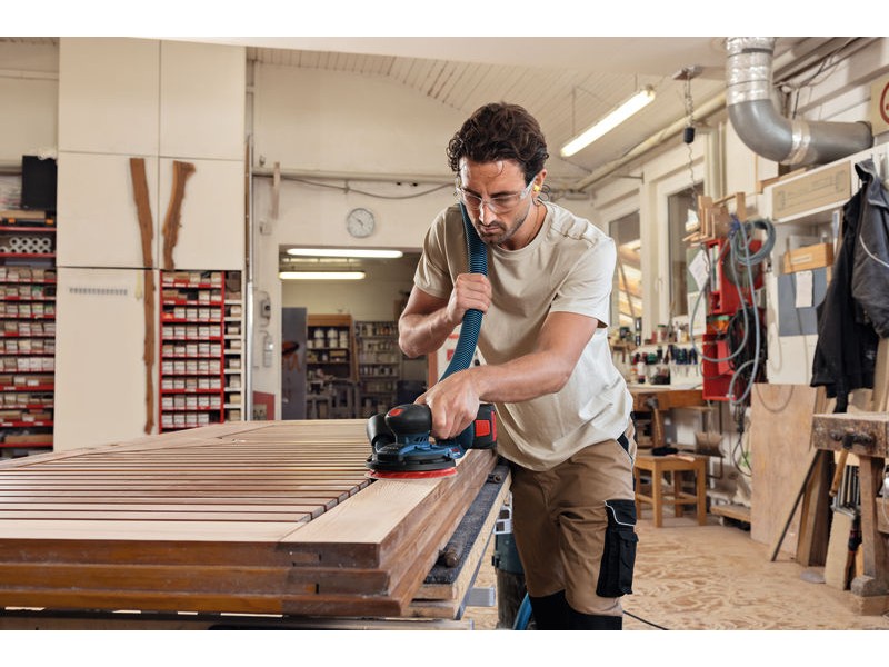 Akumulatorski ekscentrični brusilnik GEX 18V-150-3, 0601372904