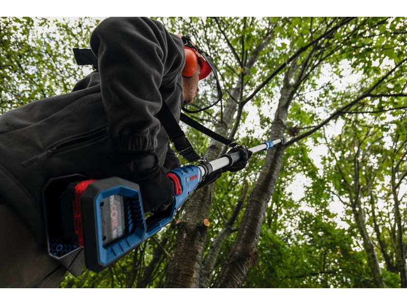 Akumulatorske teleskopske škarje za obrezovanje vej Bosch GKE 18V-25 TP, 06008D6000