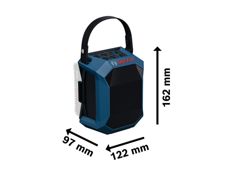 Akumulatorski bluetooth zvočnik Bosch  GPB 18V-1 C, 06014A7001