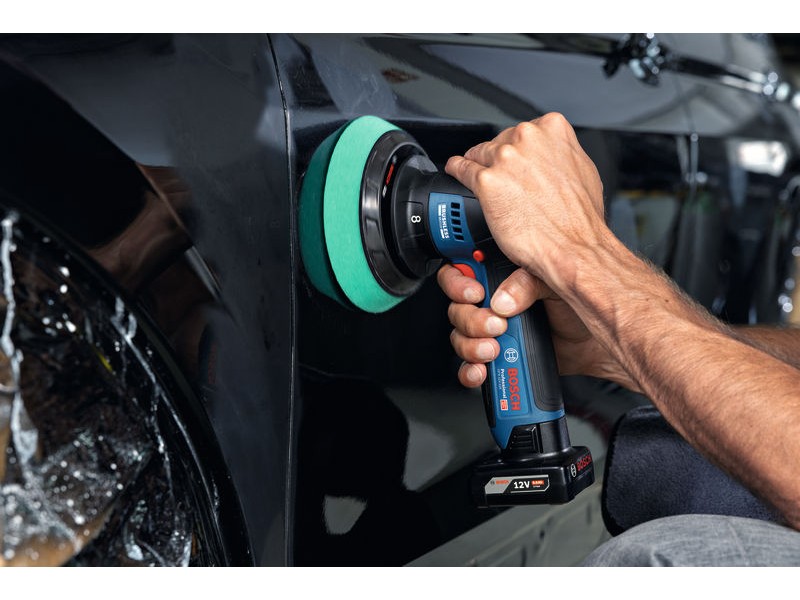 Akumulatorski ekscentrični polirni stroj GPX 12V-125, 06019L4100