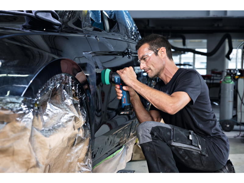 Akumulatorski ekscentrični polirni stroj GPX 12V-77, 06019L4000